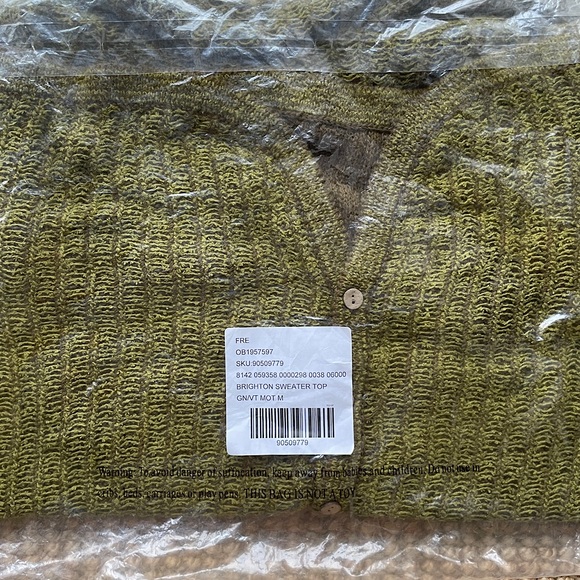 NEW Free People Brighton Sweater Top - Picture 9 of 13